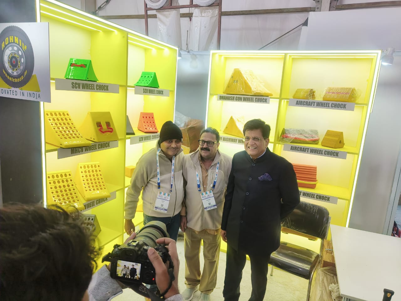 Rohnil exhibit — Bharat Mobility Global Expo January 2025